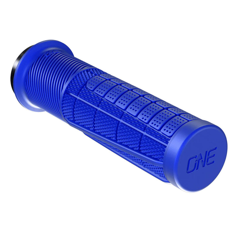 Load image into Gallery viewer, OneUp Components Thick Lock-On Grips Blue