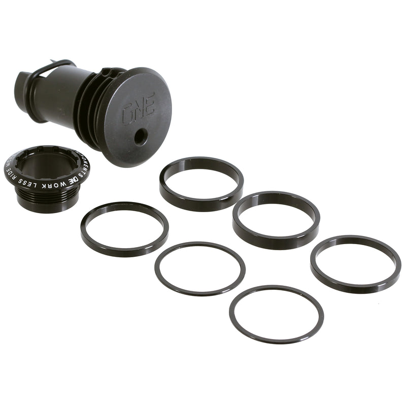 Load image into Gallery viewer, OneUp Components EDC Threaded Top Cap Black