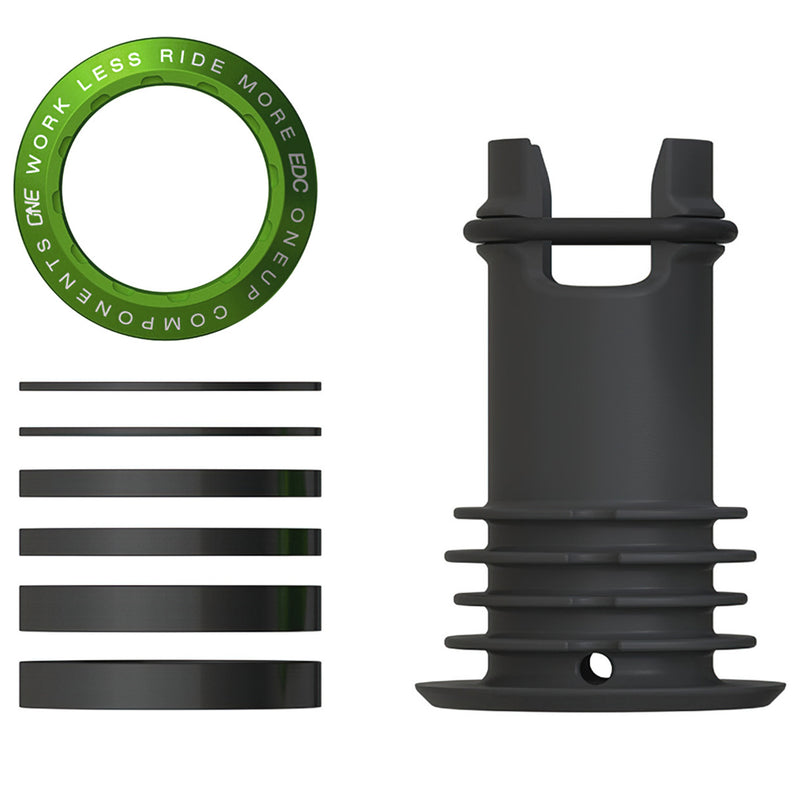 Load image into Gallery viewer, OneUp Components EDC Threaded Top Cap Dark Green