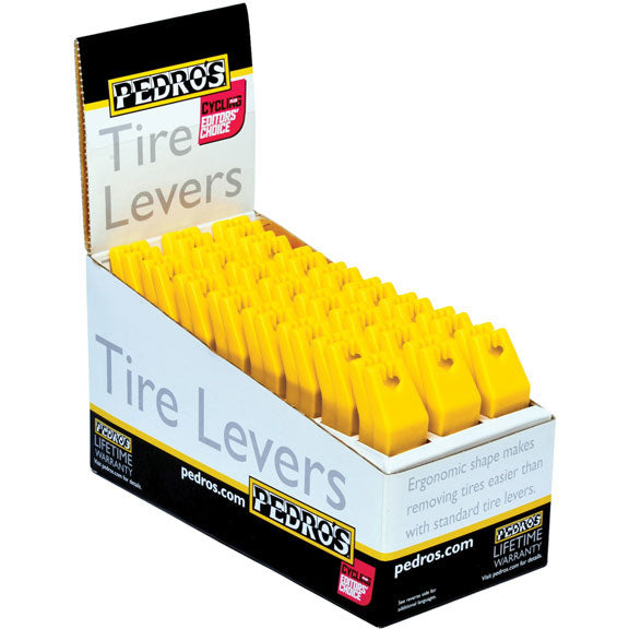 Load image into Gallery viewer, Pedro's Composite Tire Levers Yellow (24 pair/POP)