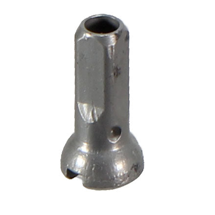 Load image into Gallery viewer, Sapim Secure Lock Alloy Nipple 14g/12mm Silver 100/Count