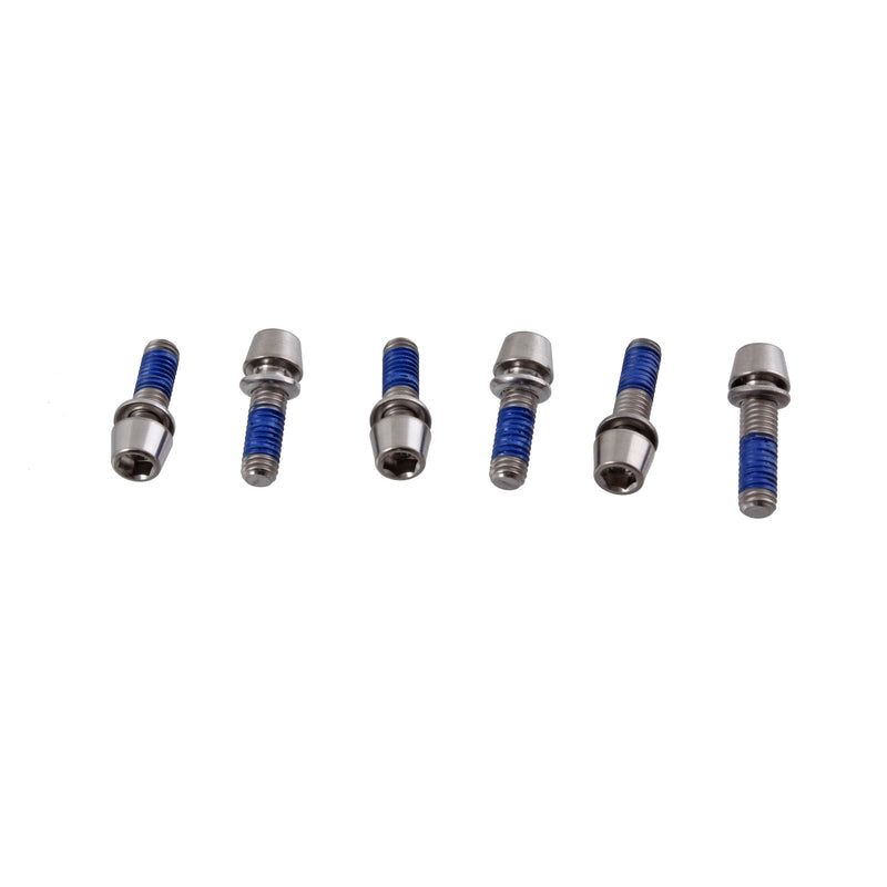 Load image into Gallery viewer, Ritchey 6pc Titanium Bolt Kit M5x18 WCS C220 Stems