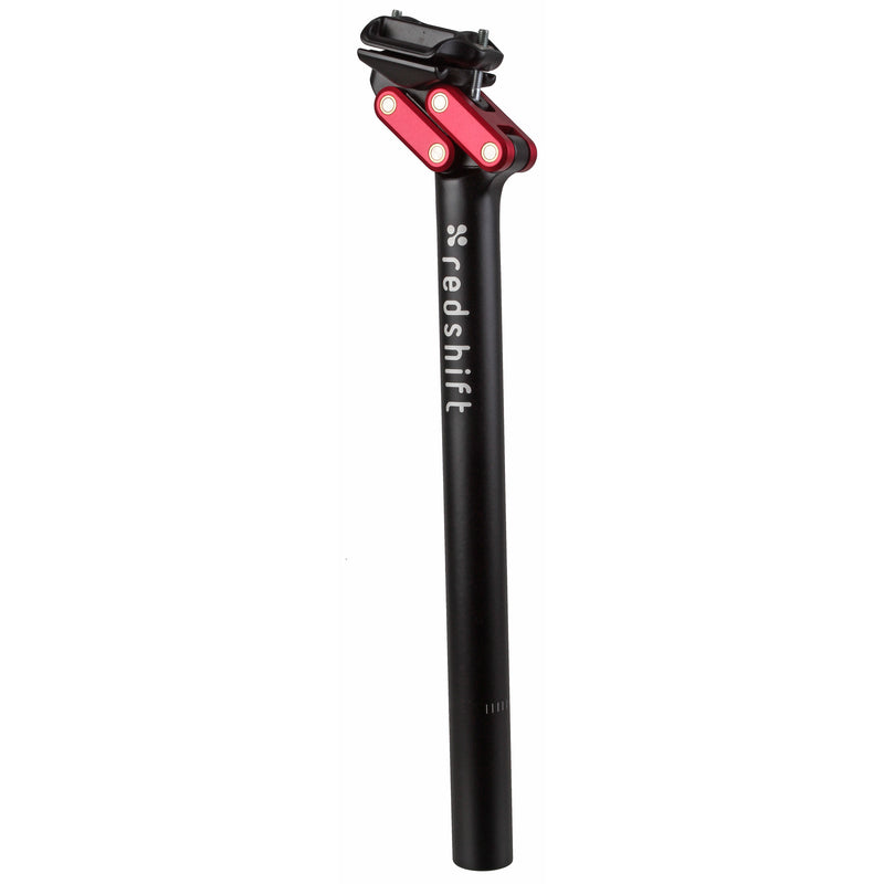 Load image into Gallery viewer, Redshift Sports Dual Position Seatpost 27.2 x 350mm - Black/Red