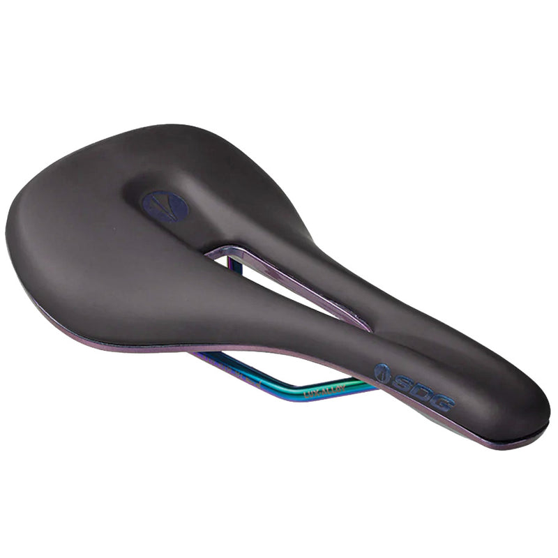 Load image into Gallery viewer, SDG Bel-Air V3 Overland Saddle Lux-Alloy Rails Black/Oil