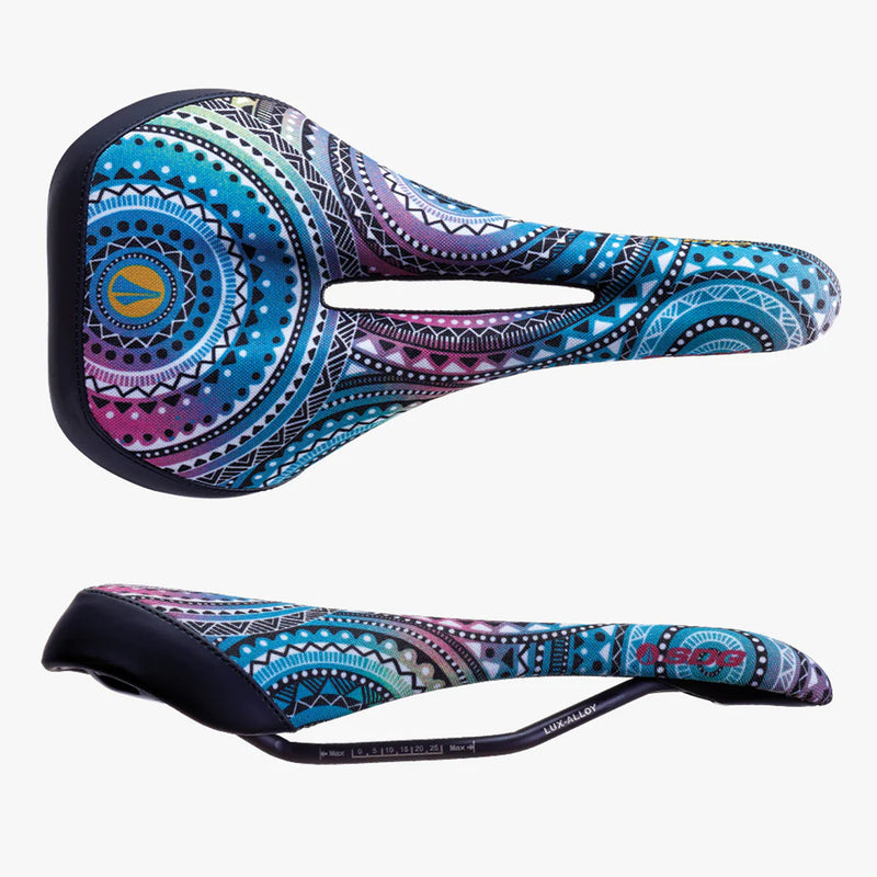 Load image into Gallery viewer, SDG Allure V2 Saddle Lux-Alloy Rails Surf Print