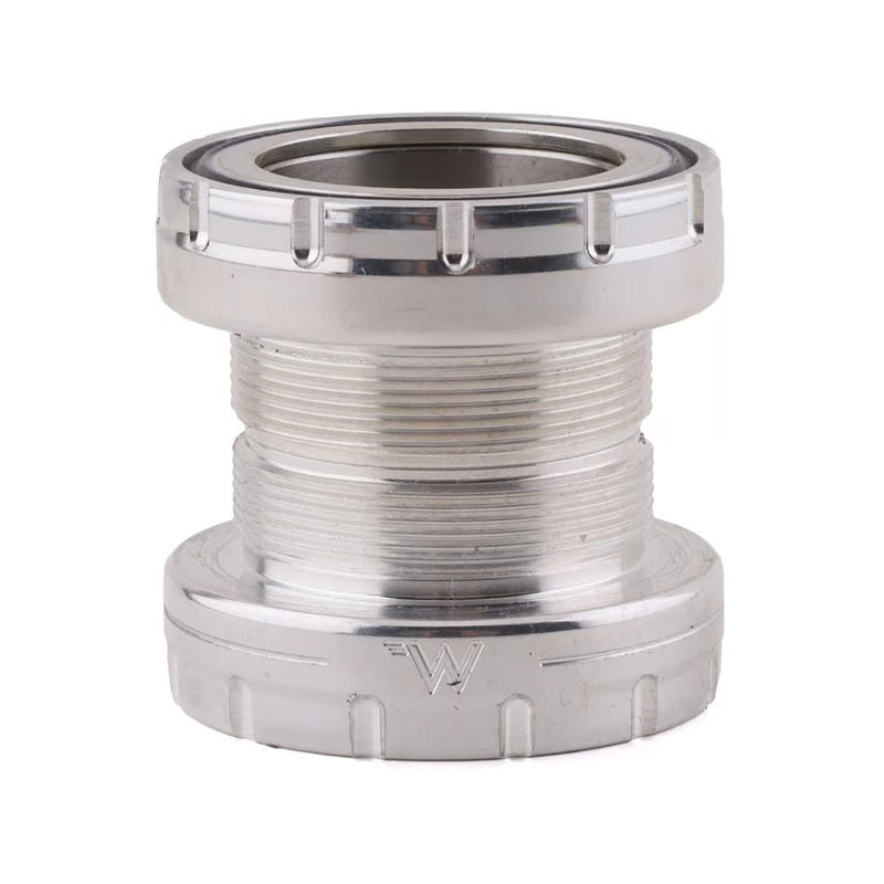 Load image into Gallery viewer, White Industries 30mm Bottom Bracket BSA Thread 68/73mm Silver