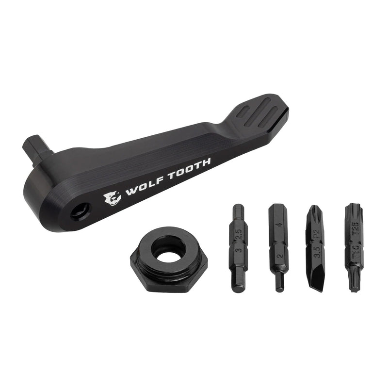 Load image into Gallery viewer, Wolf Tooth Components Axle Handle Multi-Tool Black