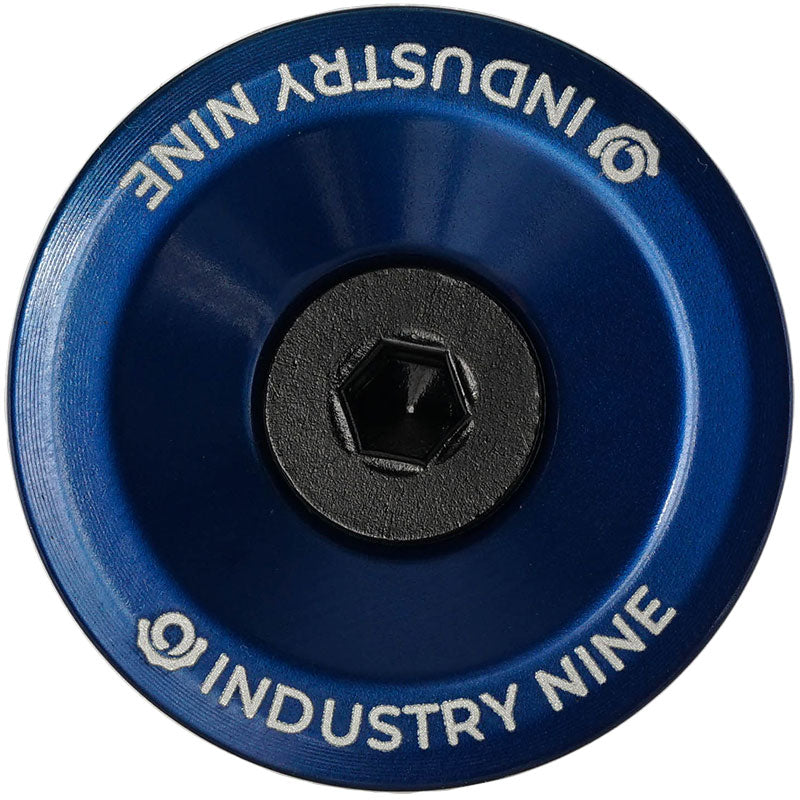 Load image into Gallery viewer, Industry Nine Ultra Light Aluminum Top Cap Blue