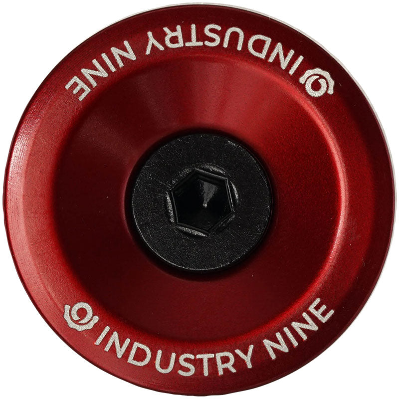 Load image into Gallery viewer, Industry Nine Ultra Light Aluminum Top Cap Red