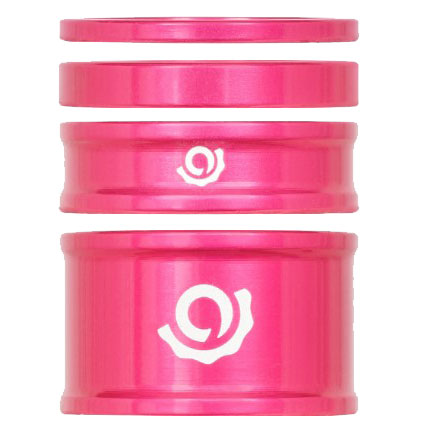 Load image into Gallery viewer, Industry Nine Headset Combo Spacer Kit 1-1/8" Set/4 Pink