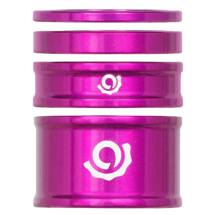 Load image into Gallery viewer, Industry Nine Headset Combo Spacer Kit 1-1/8" Set/4 Purple