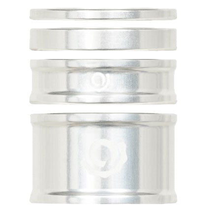 Load image into Gallery viewer, Industry Nine Headset Combo Spacer Kit 1-1/8" Set/4 Silver