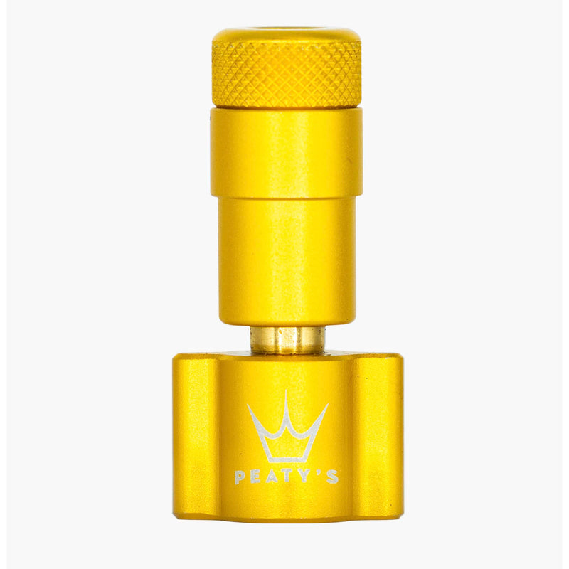 Load image into Gallery viewer, Peaty's Holeshot CO2 Inflator Head Gold