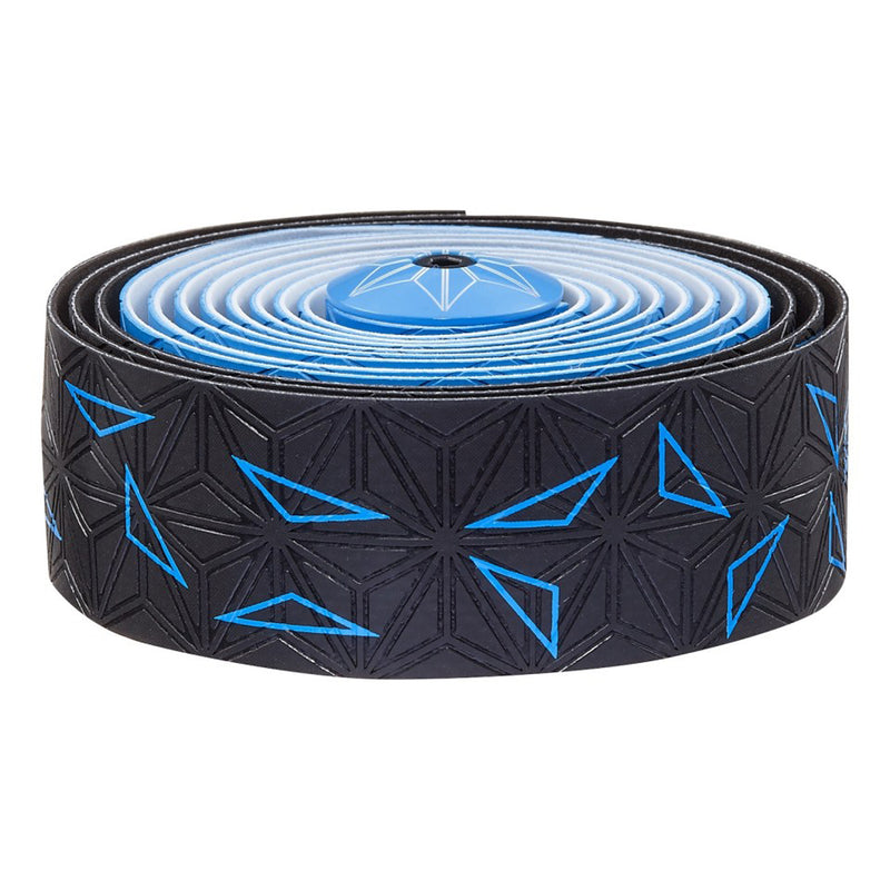 Load image into Gallery viewer, Supacaz Super Sticky Kush Bar Tape Starfade Black and Blue