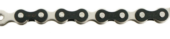 Load image into Gallery viewer, Izumi Chain ECO 1/8" Chain Jet Black/Silver