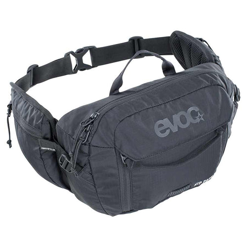 EVOC Hip Pack 3L + 1.5L Bladder Hydration Bag Volume: 3L Bladder: Included (1.5L) Black