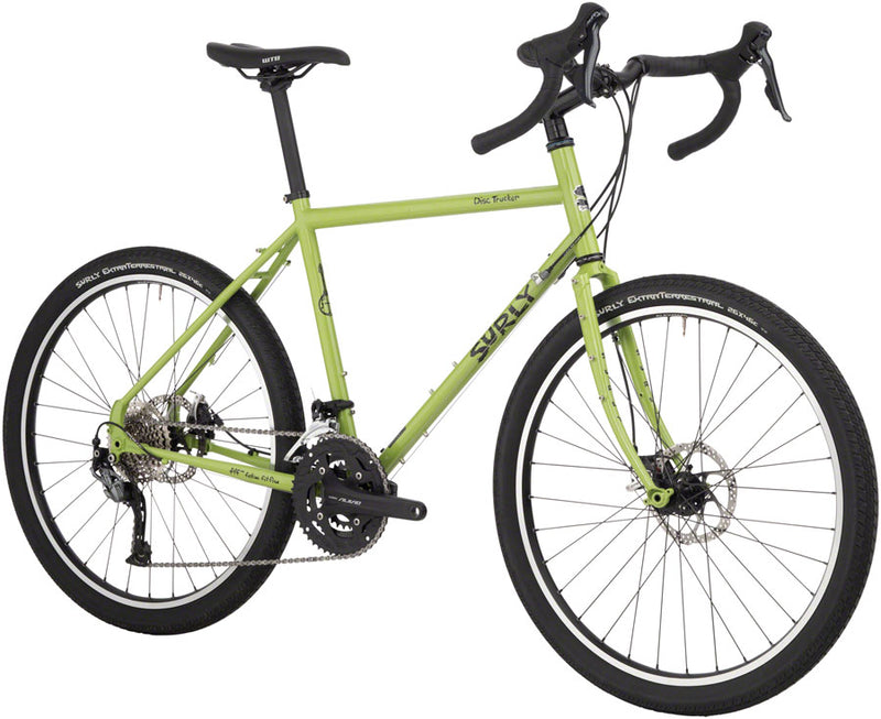 Load image into Gallery viewer, Surly Disc Trucker Bike - 26&quot; Steel Pea Lime Soup 46cm

