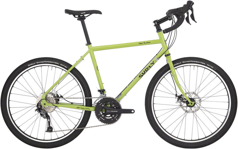 Load image into Gallery viewer, Surly Disc Trucker Bike - 26&quot; Steel Pea Lime Soup 46cm
