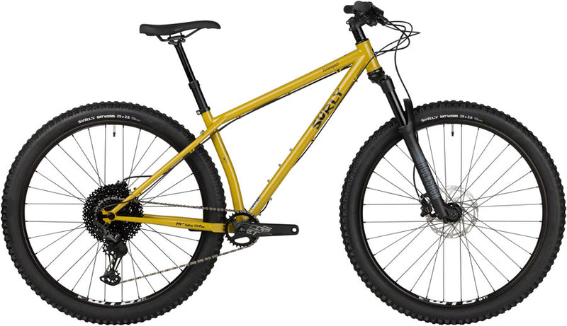 Load image into Gallery viewer, Surly Krampus Front Suspension Bike - 29&quot; Steel Nose Drip Curry Small
