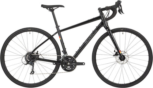 Salsa Journeyer 2.1 Sora 700 Bike - 700c Aluminum Black 49cm