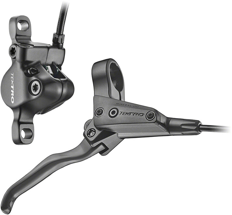 Load image into Gallery viewer, Tektro HD-T280 Disc Brake and Lever - Rear Hydraulic Post Mount Black
