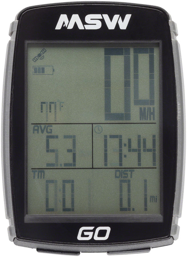 Load image into Gallery viewer, MSW Miniac GO GPS Bike Computer - GPS Wireless
