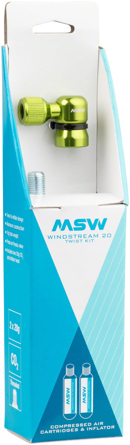 Load image into Gallery viewer, MSW Windstream Twist 20 Kit with two 20g CO2 Cartridges

