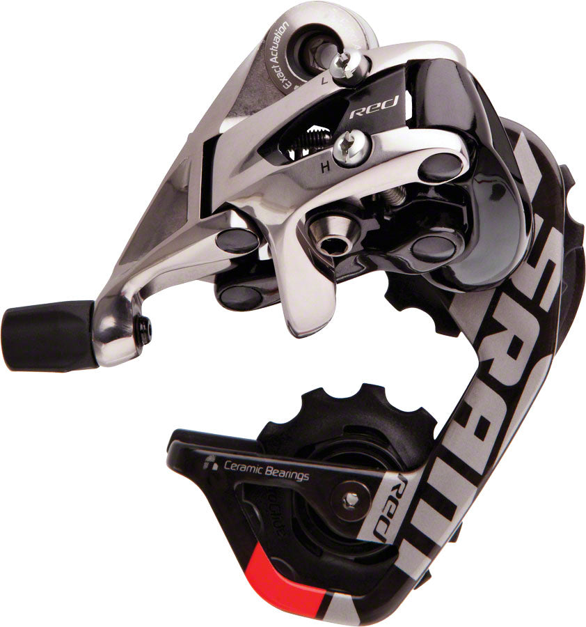 SRAM Red Rear - Speed Short Cage Black/Silver – Ride Bicycles