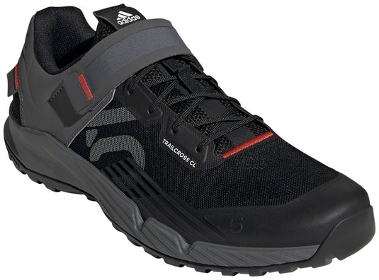 Five Ten Trailcross Mountain Clipless Shoes - Mens Core BLK/Gray Three/Red 9.5