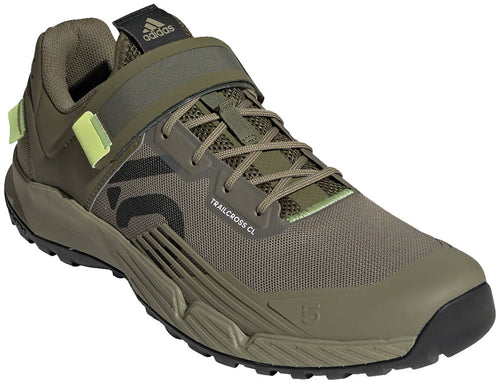 Five Ten Trailcross Mountain Clipless Shoes - Mens Orbit Green/Carbon/Pulse Lime 6