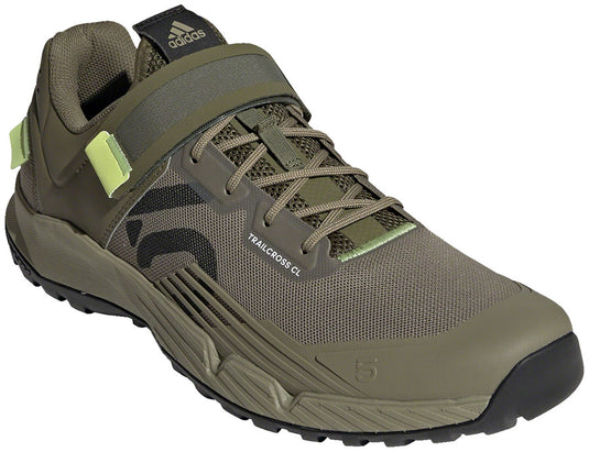 Five Ten Trailcross Mountain Clipless Shoes - Mens Orbit Green/Carbon/Pulse Lime 6.5