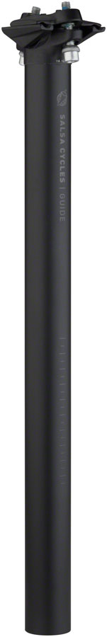 Load image into Gallery viewer, Salsa Guide Seatpost 30.9 x 400mm 0mm Offset Black
