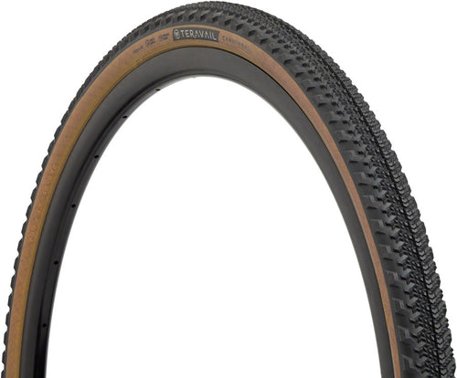 Teravail Cannonball Tire - 700 x 42 Tubeless Folding Tan Light and Supple