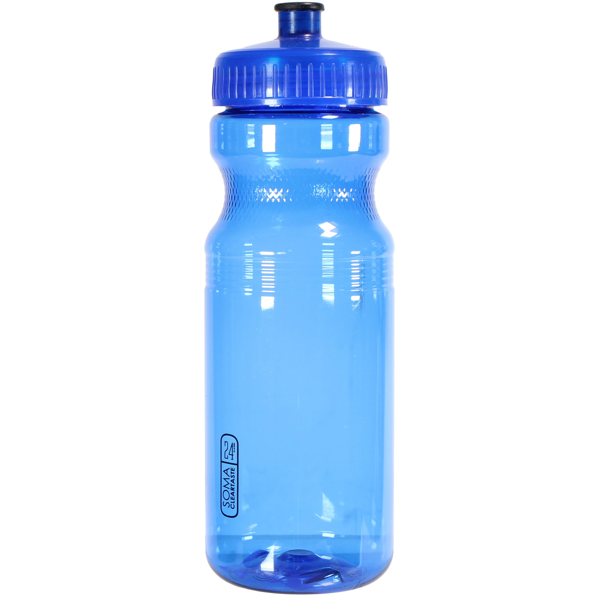 Soma Clear Taste Water Bottle Clear/Black - 24oz