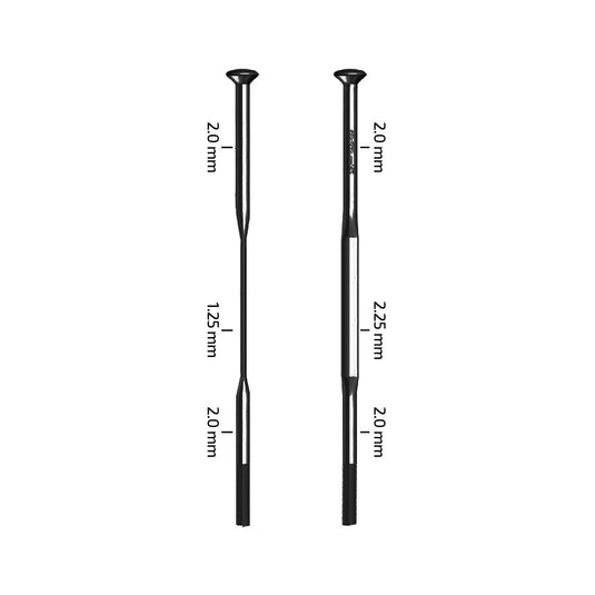Zipp Sapim CX-Sprint Spokes Straight Pull Black 226mm 3pcs
