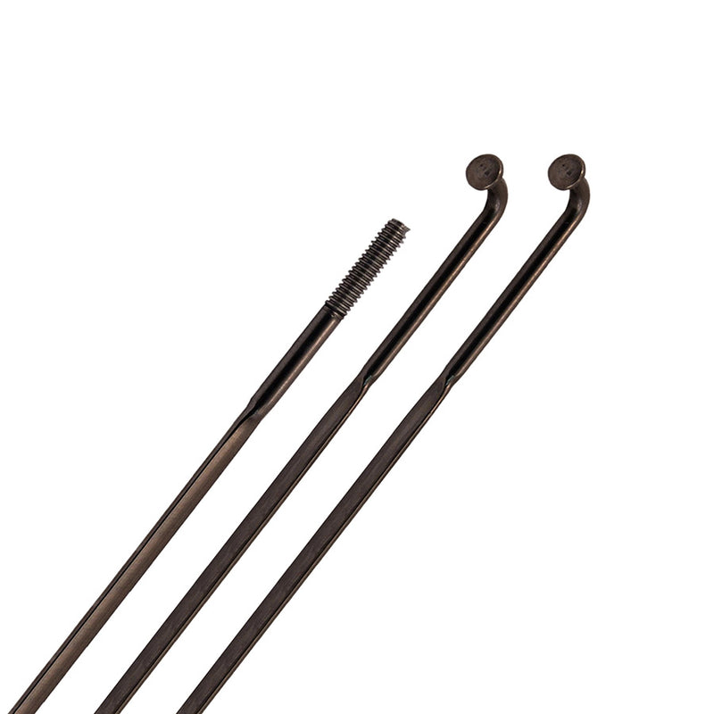 Load image into Gallery viewer, Zipp CX-Ray Black J-Bend TCS Spokes CX-Ray J-Bend Black Length: 234 3pcs
