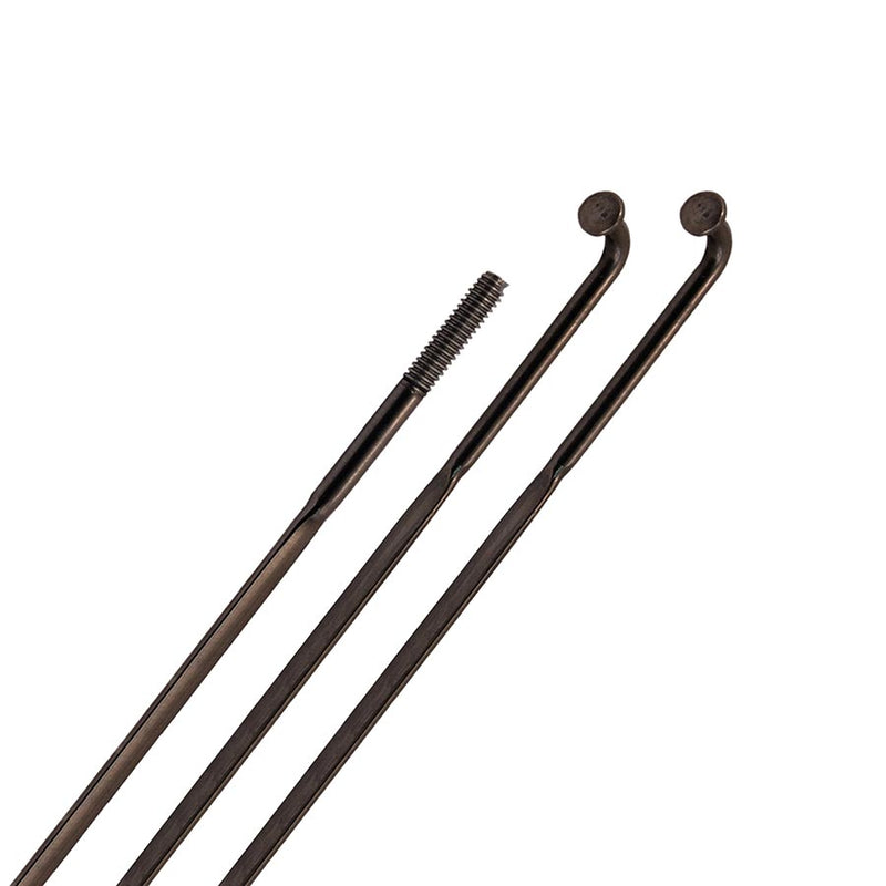 Load image into Gallery viewer, Zipp CX-Ray Black J-Bend TCS Spokes CX-Ray J-Bend Black Length: 260 3pcs
