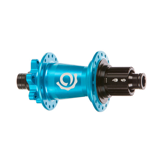 Industry Nine Hydra Classic Boost 6B Disc Hub Rear 28H 12mm TA 148mm Shimano Micro Spline Turquoise