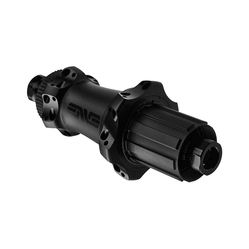 Load image into Gallery viewer, ENVE INNERDRIVE CL Rear Disc Hub Rear 24H 12mm TA 142mm Shimano HG Black
