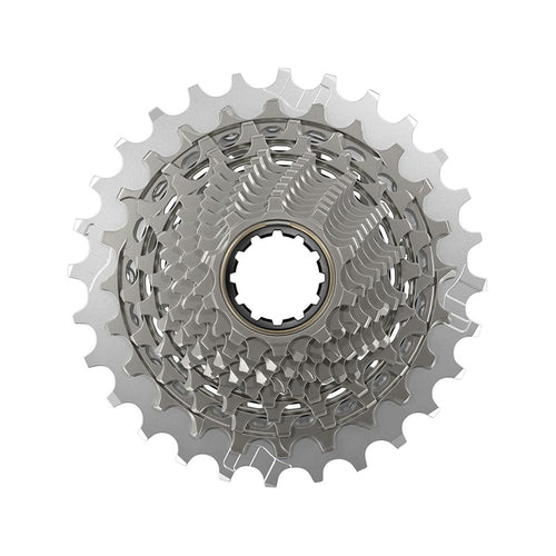 SRAM RED XG-1290 Cassette - 12-Speed 10-28t For XDR Driver Body Silver E1
