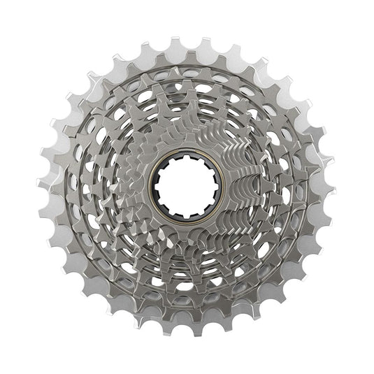 SRAM RED XG-1290 Cassette - 12-Speed 10-30t For XDR Driver Body Silver E1