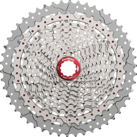 SunRace MX8 Cassette - 11 Speed 11-50t Silver