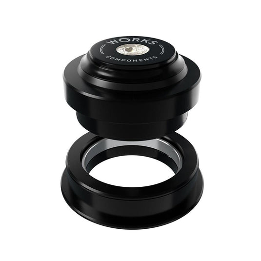 Works Components 1.5deg EC44-ZS56 Angleset Angle Headset 1.5° 100-109mm EC44/28.6 | ZS56/40 ZS External threadless Complete Black