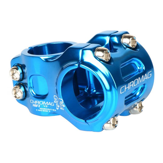 Chromag Hifi V2 Stem Diameter: 31.8mm Length: 40mm Steerer: 1-1/8'' 0° Blue