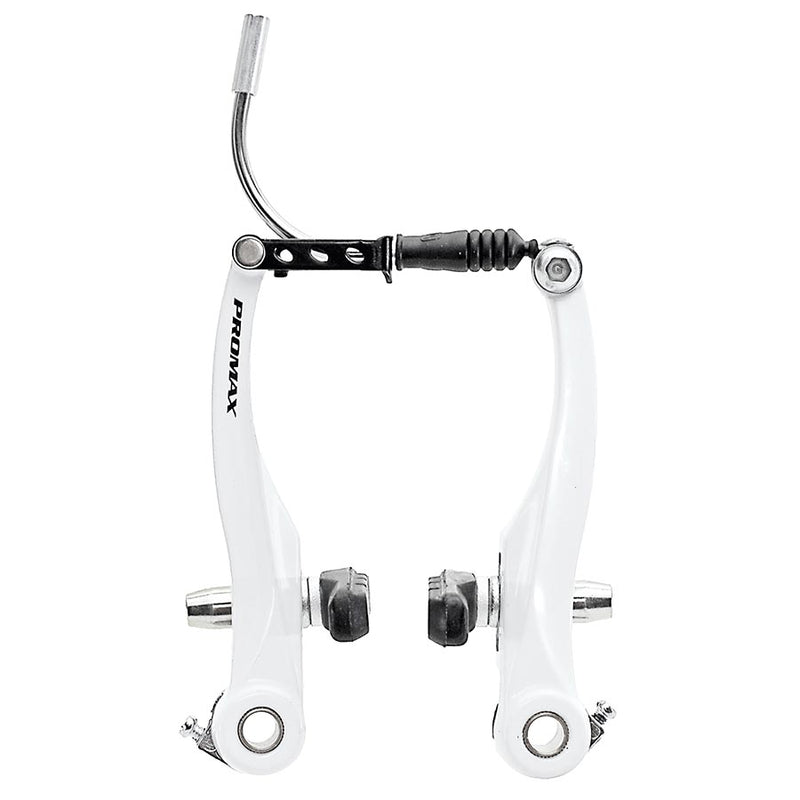 Load image into Gallery viewer, Promax TX V-Brake MTB Linear Pull Brake Front and Rear White Set

