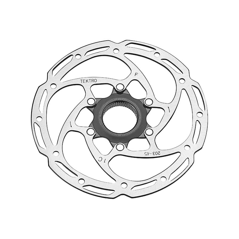 Load image into Gallery viewer, Tektro TR-45 2.3mm Rotor 203mm Center Lock
