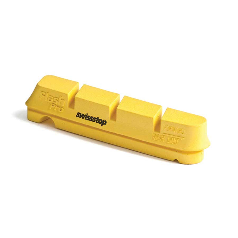 Load image into Gallery viewer, SwissStop FlashPro Replacement pads for carbon rims Shimano Yellow King Pack of 4

