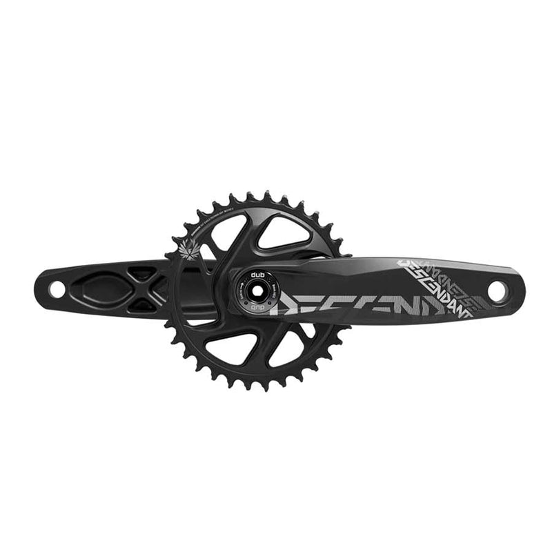 Load image into Gallery viewer, Truvativ Descendant DH DUB83 Crankset Speed: 10/11 Spindle: 28.99mm BCD: Direct Mount 34 DUB 170mm Black DH
