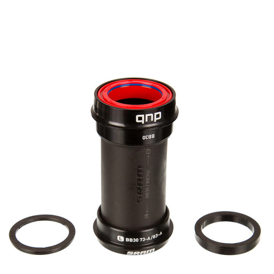 SRAM DUB BB30 73 Wide Ceramic Press Fit BB BB30 Spindle: 28.99mm Width: 73mm Diameter: 42mm