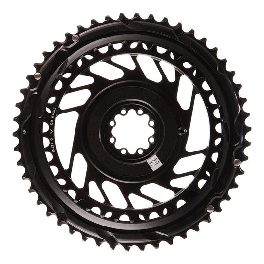 SRAM Red AXS 2x Chainring Teeth: 37/50 Speed: 12 BCD: Direct Mount Pair Aluminum Grey